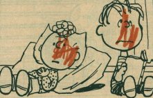 Sally and Linus sick